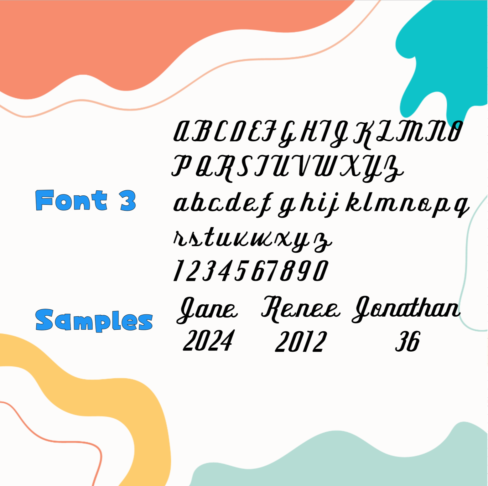 Font 3